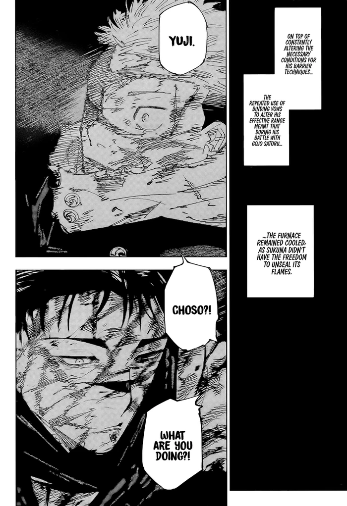 Manga Jujutsu Kaisen chapter 259 Manga Jujutsu Kaisen chapter 259