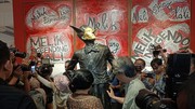 Patung Kurus Hidung Panjang Melik Nggendong Lali Curi Perhatian Megawati