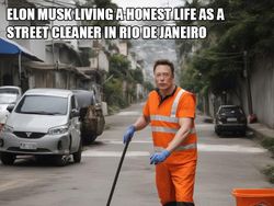 Meme Kocak Elon Musk Hasil Buatan AI, Jadi Gembel hingga Semangka