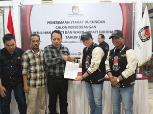 Tuntas-Djayendra Daftar Calon Perseorangan Pilkada Sukoharjo