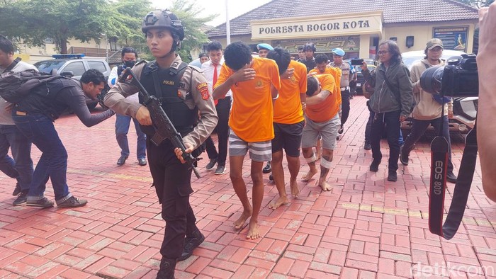 Pelaku pembacokan mahasiswa di Bogor