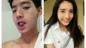 Ini orang yang sama lho. Foto: Facebook