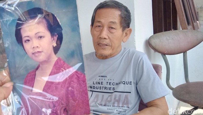 Potret Puput Erna dan ayahnya.