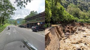Potret Sebelum dan Sesudah Lembah Anai Diterjang Banjir Bandang