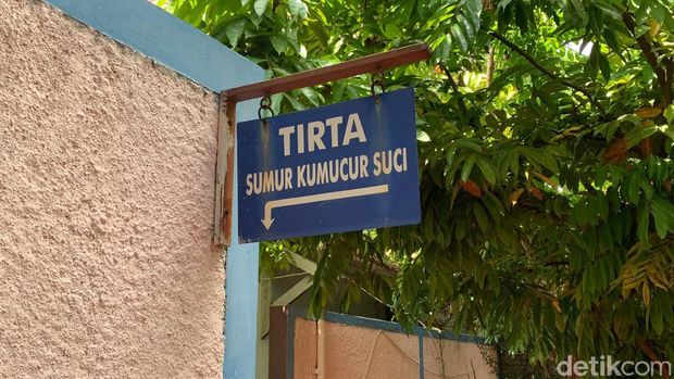 Potret Taman Doa Bunda Maria Ratu Rosario Suci di Gereja Pringgolayan. Foto diambil Kamis (4/4/2024).