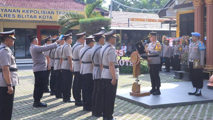 Sertijab Polres Blitar Kota