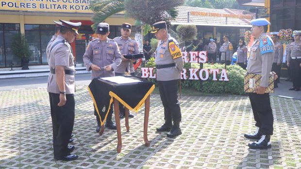 Sertijab Polres Blitar Kota