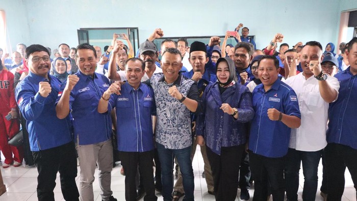 Sugiri Sancoko dan Lisdyarita mendaftar ke Demokrat Ponorogo