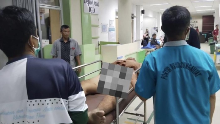 Terduga Pelaku pencurian buah sawit di Bangka.