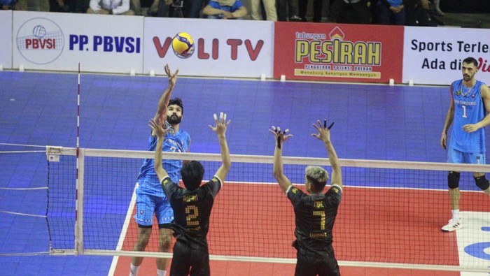 Tim tuan rumah BSB sapu bersih laga kandang usai mengalahkan Kudus Sukun Badak 3-0.