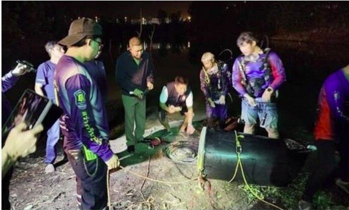 Turis korea tewas di dalam tong di Pattaya