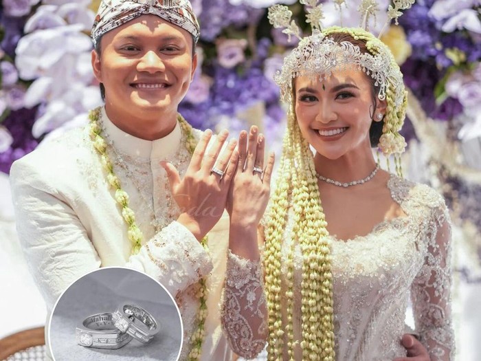 Wanda Ponika membuat cincin pernikahan Mahalini dan Rizky Febian