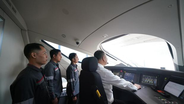 72 masinis Indonesia mulai latihan di Kereta Cepat Whoosh. (Dok. KCIC)