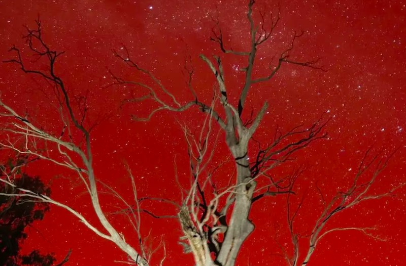 Aurora Australis atau disebut juga Southern Lights (Cahaya Selatan)