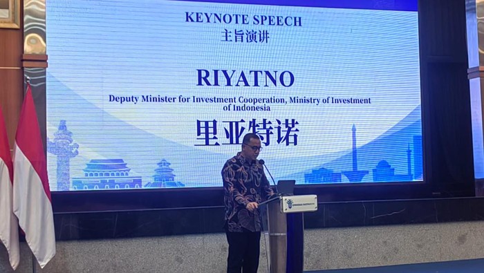 Deputi Bidang Kerja Sama Penanaman Modal Kementerian/Investasi, Riyanto mengatakan, investasi tersebut mencakup sektor industri manufaktur hingga energi terbarukan.