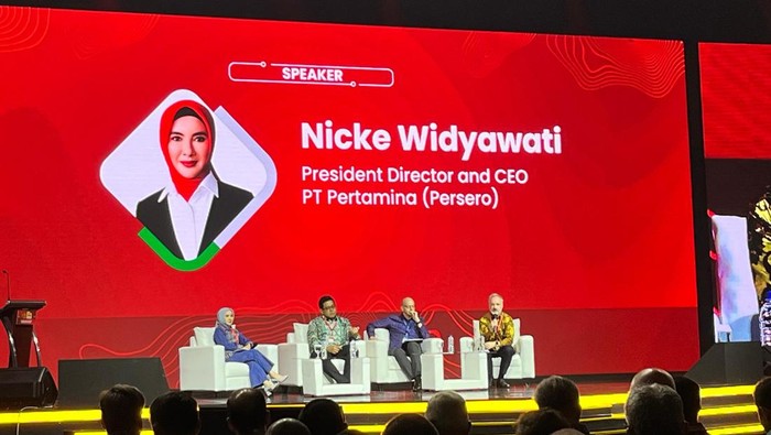 Dirut Pertamina di IPA Convex 2024.