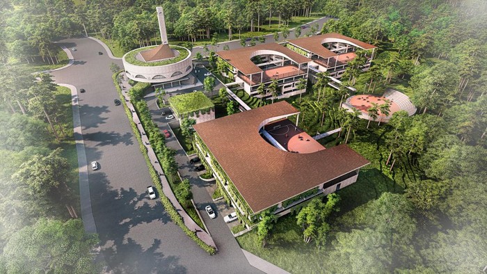 Gedung Sekolah Islam Modern di IKN