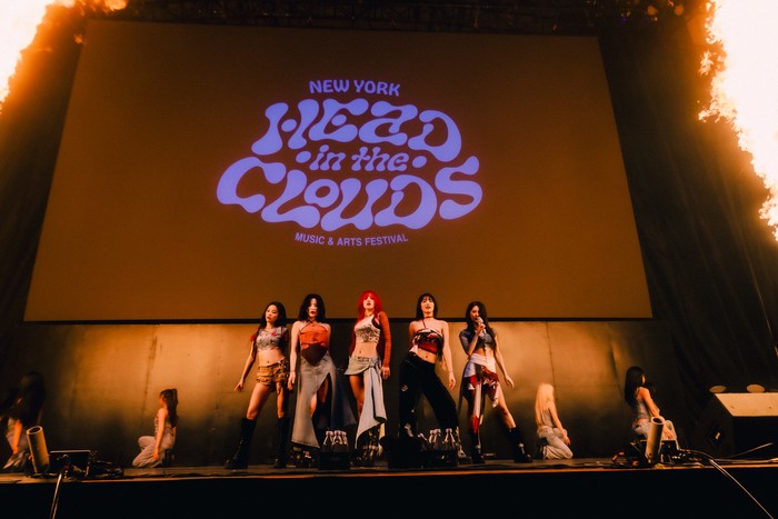 (G)I-DLE tampil di Head In The Clouds New York Music & Arts Festival digelar Sabtu (11/5/2024) di Forest Hills Stadium, Queens, New York.