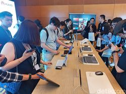 Gegap Gempita Peluncuran Huawei Watch Fit 3 dan Matebook X Pro