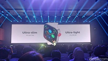 Di ajang ini, Huawei meluncurkan Watch Fit 3, jam tangan pintar yang ringan, canggih dan fashionable. Foto: Fino/detikinet