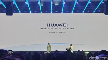 Huawei Innovative Product Launch adalah peluncuran skala regional yang digelar di Kuala Lumpur Convention Center di Kuala Lumpur, Malaysia. Foto: Fino/detikinet