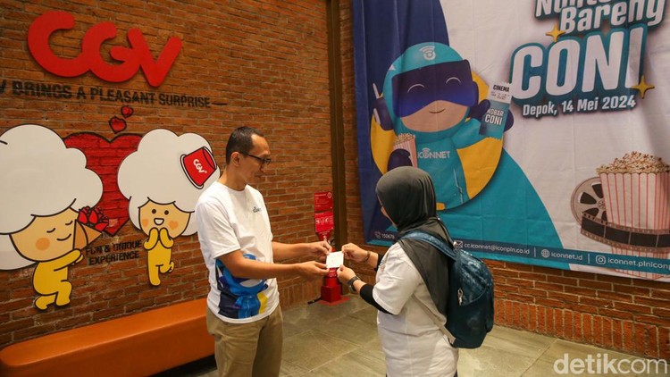 Iconnet mengajak lebih dari 1.000 pelanggan di seluruh Indonesia nonton bareng. Program ini sebagai ungkapan terimakasih terhadap kesetiaan NetIcon.