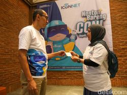 Iconnet Ajak Pelanggan Nonton Bareng