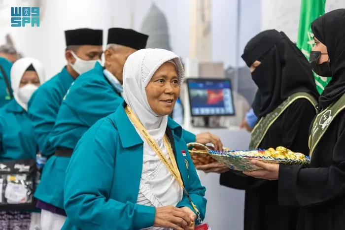 Jemaah haji RI Jemaah haji Indonesia tiba di Madinah, 13 Mei 2024.