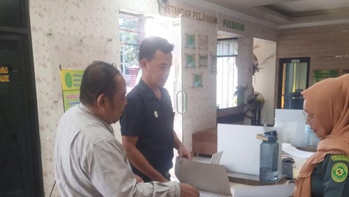 Kuasa hukum Mustamin, Taufik Firmanto, mendaftarkan gugatan kepada sejumlah pengurus PBB, termasuk Yusril Ihza Mahendra dan Afriansyah Noor, Senin (14/5/2024). (Dok. Taufik Firmanto)