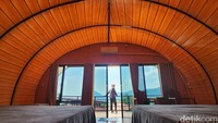 Terdapat 4 tipe glamping yang bbisa traveler pilih, yaitu tipe standar, tipe VIP, familiy glamping dan mini villa. (Ari Saputra/detikcom)