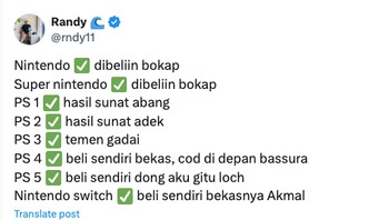Edisi konsol lengkap... Foto: Twitter