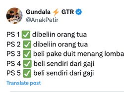 Meme Sejarah Beli PS 1-5, Gegara Sunat hingga Cuma Nonton di YouTube