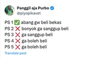 Meme Beli PS