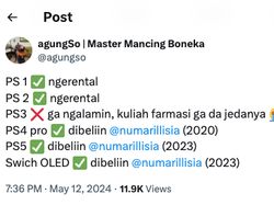 Meme Sejarah Beli PS 1-5, Gegara Sunat hingga Cuma Nonton di YouTube