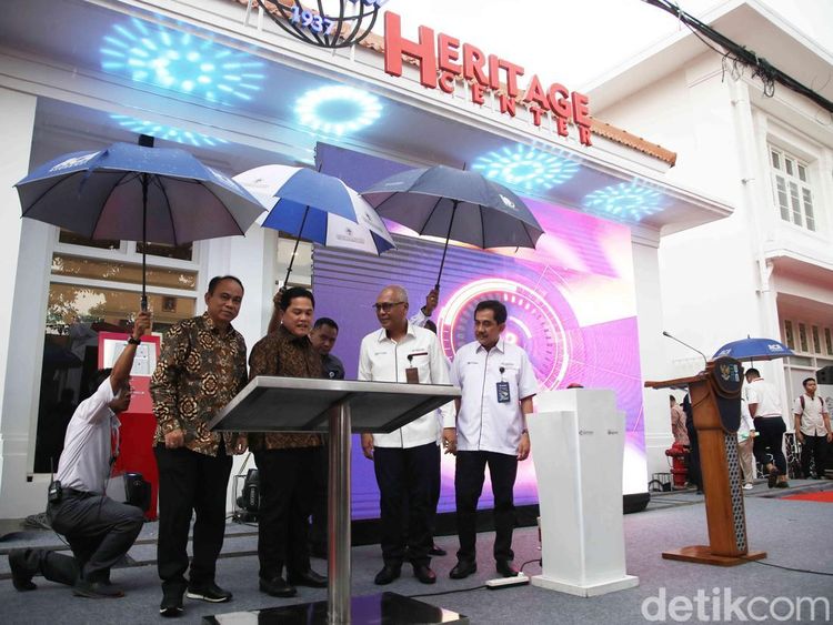 Momen Erick Thohir dan Budi Arie Resmikan ANTARA Heritage Center