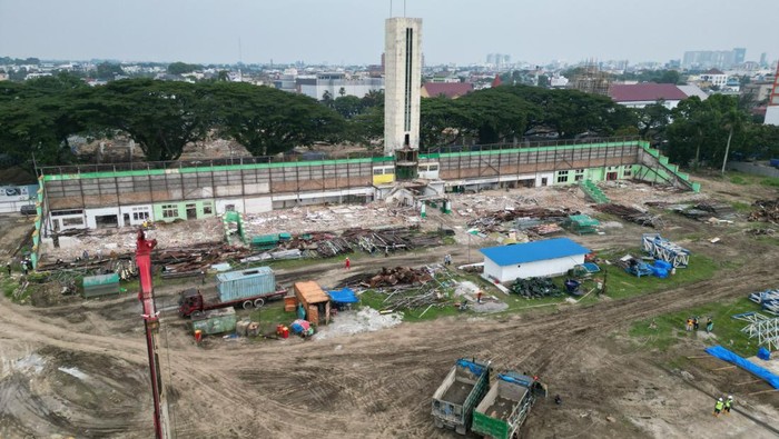 Pemkot Medan Lelang Puing Sisa Stadion Teladan, Laku Rp 1,6 M