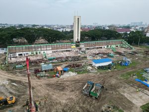 Pemkot Medan Lelang Puing Sisa Stadion Teladan, Laku Rp 1,6 M