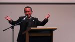 Potret Menteri Bahlil Beri Kuliah Umum PPI Australia, Tegaskan Hilirisasi