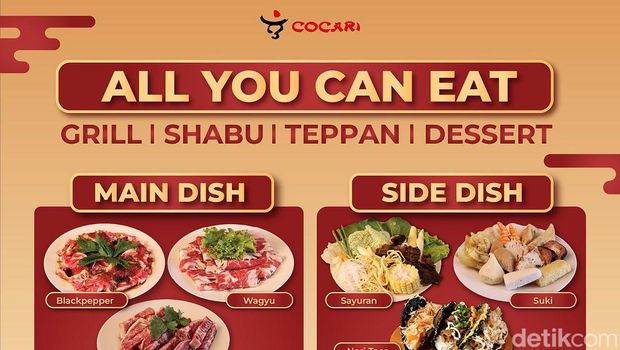 Rekomendasi restoran Jepang di Sidoarjo.
