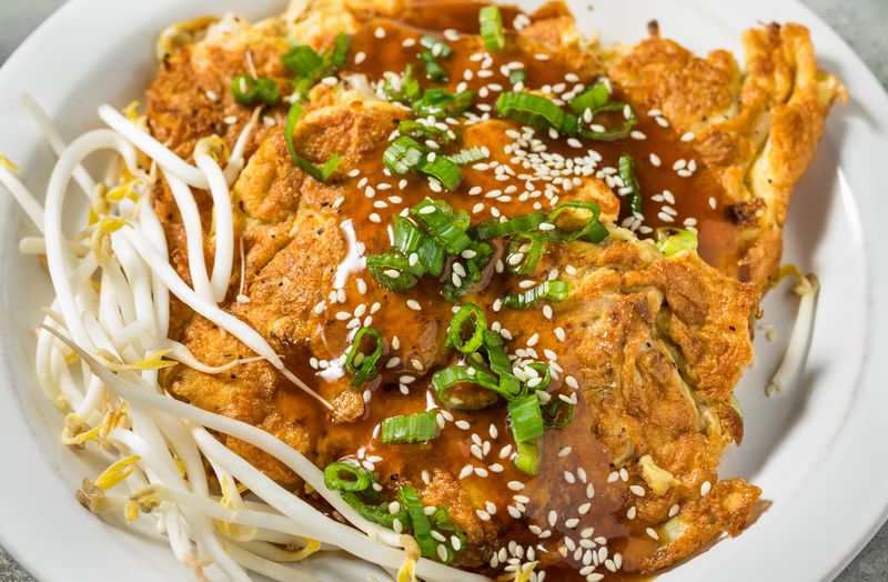 Resep Fuyunghai Ayam Saus Wijen