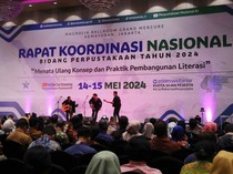 Suasana Rakornas Perpustakaan 2024