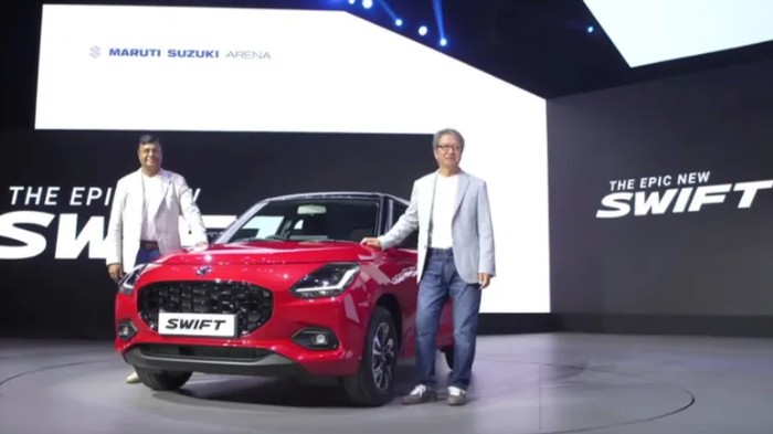 Suzuki Swift generasi baru.