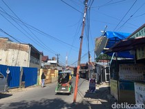 Warga Makassar Keluhkan Tiang di Badan Jalan Kerap Bikin Pengendara Celaka