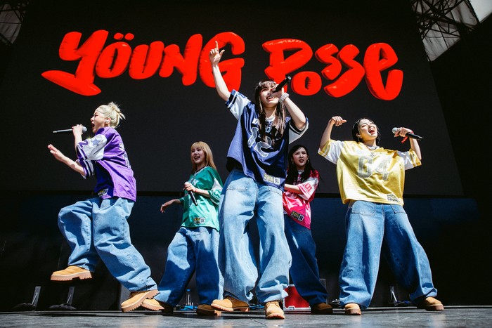 YOUNG POSSE tampil di Head In The Clouds New York Music & Arts Festival digelar Sabtu (11/5/2024) di Forest Hills Stadium, Queens, New York.