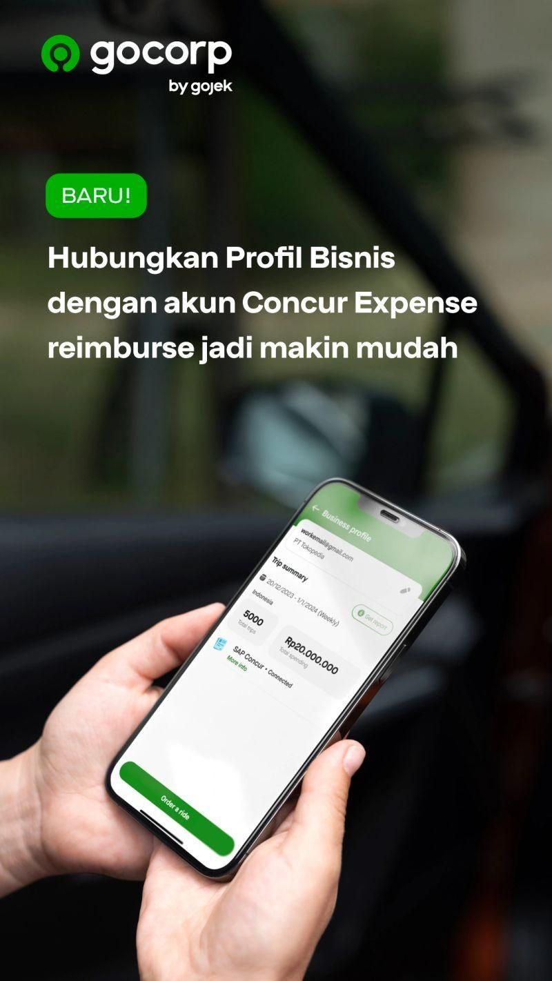 Aktifkan Gojek Business Profile untuk Reimburse Perjalanan Makin Mudah