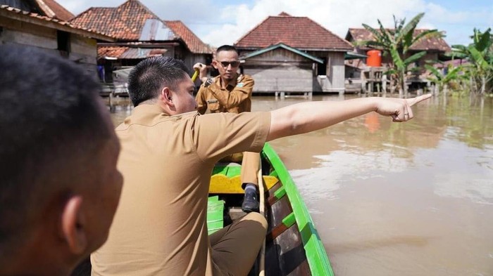 Banjir yang melanda empat desa di Kecamatan Muara Kuang, Kabupaten Ogan Ilir mulai surut. Itu seperti yang disampaikan Bupati Ogan Ilir, Panca.
