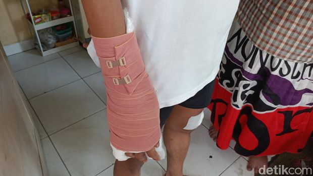 Casis Bintara Polri, Satrio Mukhti (18) korban begal di Kebon Jeruk, Jakarta Barat.