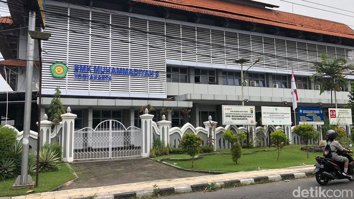 Gedung SMK Muhammadiyah 3 Jogja.