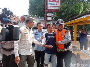 Momen Dishub DKI-Satpol PP Sidak Jukir Liar Minimarket di Jakpus