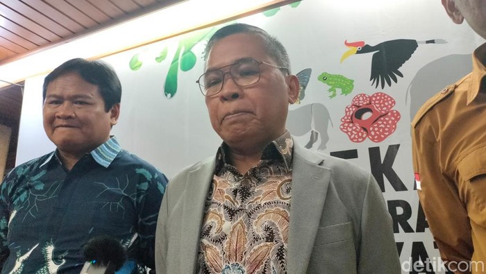 Kementerian Lingkungan Hidup dan Kehutanan (KLHK). (Shella/detikcom)